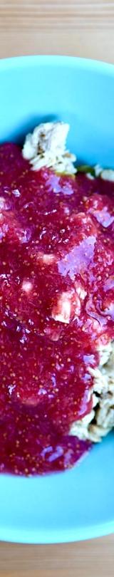 Scottish Oat Porridge with Berry Compote