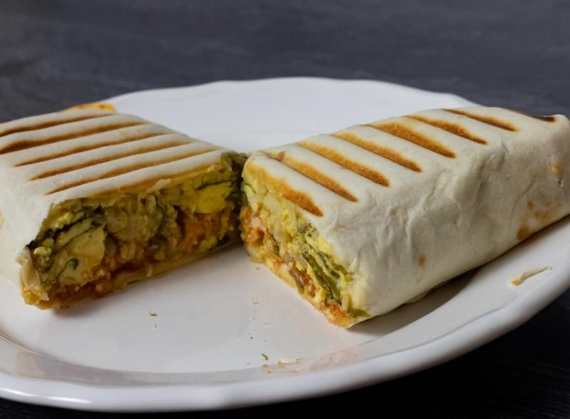 Scrambled Egg Wrap