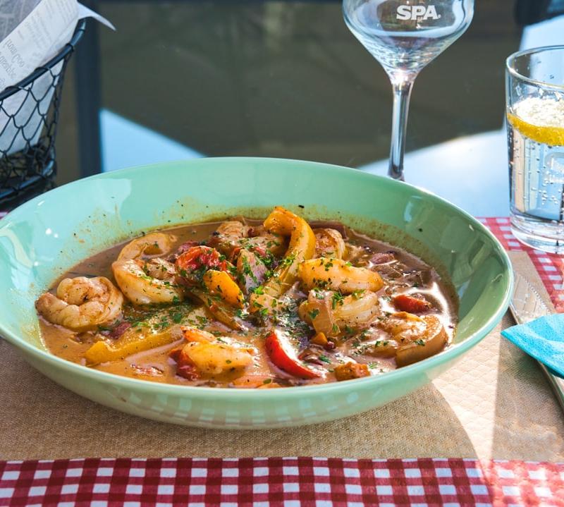 Seafood Gumbo with Okra and Shrimp