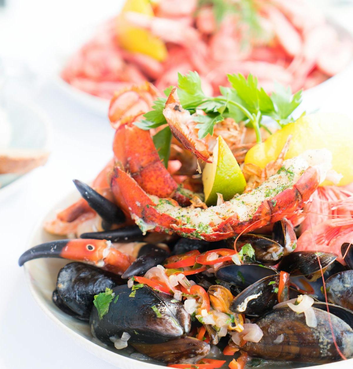 Seafood Mezze Platter