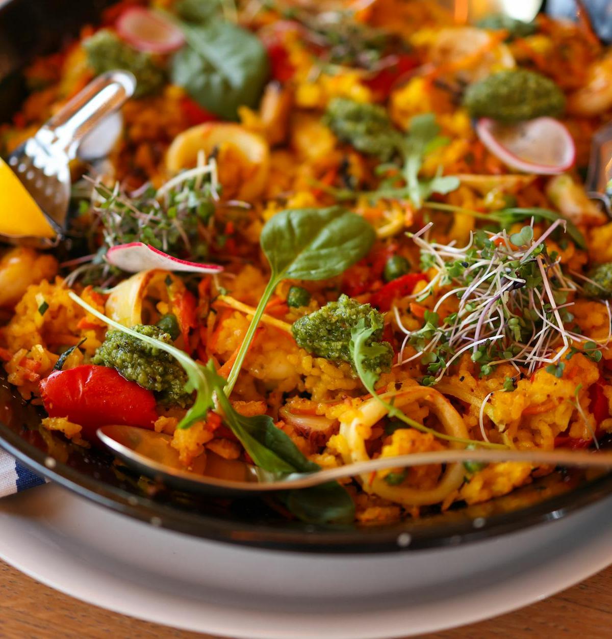 Seafood Paella