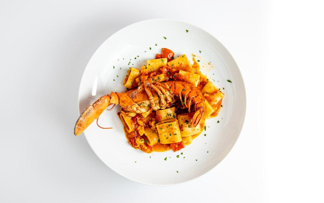 25-Min Seafood Pasta with Lobster & Squid