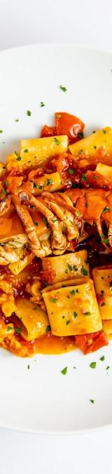 25-Min Seafood Pasta with Lobster & Squid
