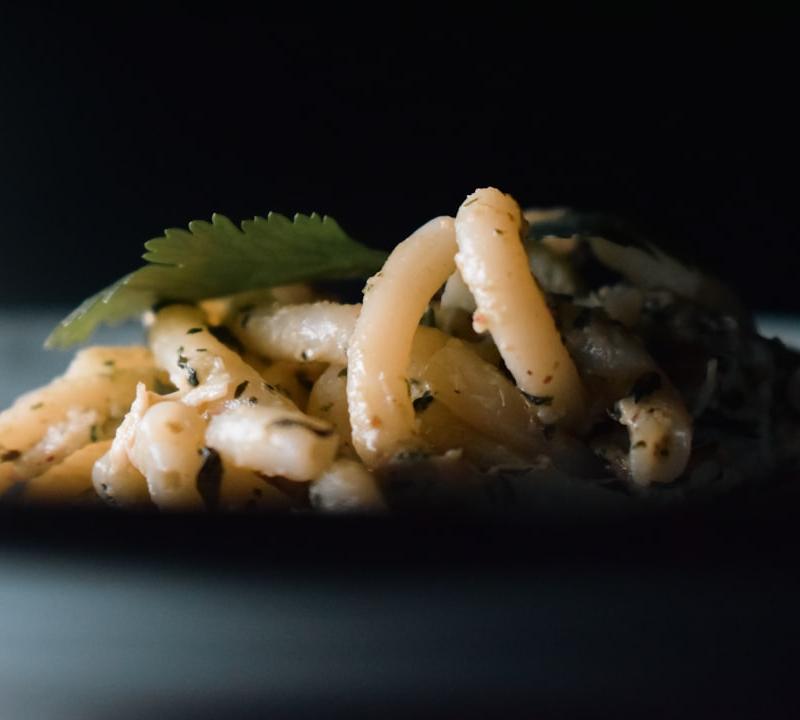 20-Min Seafood Ragù Calamarata