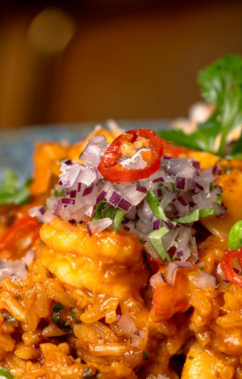 25-Min Seafood Rice—Peruvian Style