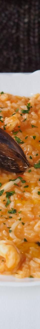 30-Min Seafood Saffron Risotto