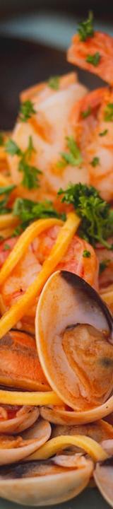 Seafood Spaghetti en Papillote