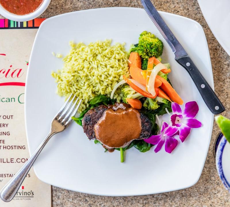 Seared Beef Tenderloin Tips with Lime