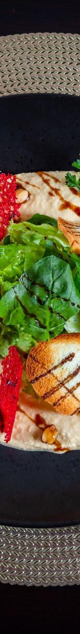 Seared Scallops with Celery Purée & Shaved Salad