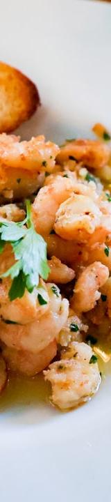 Seared Shrimp Bowl with Lime & Cilantro