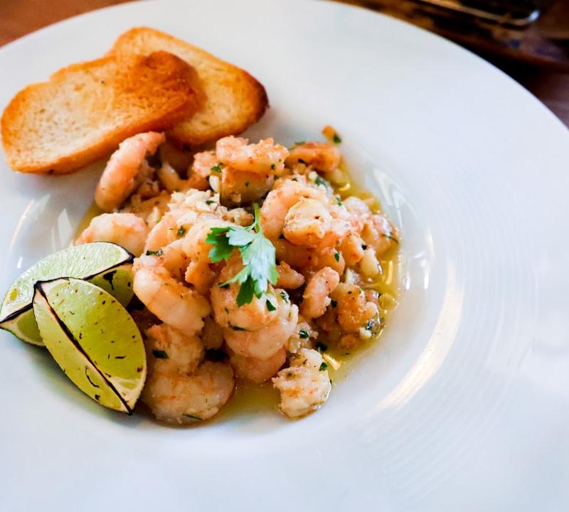 Seared Shrimp Bowl with Lime & Cilantro