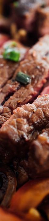 Seared Steak Fajitas with Peppers & Onions