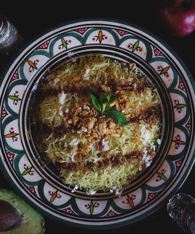Sweet & Savory Chicken Vermicelli with Apple & Avocado