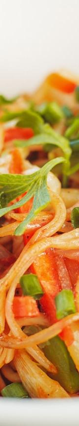 Sesame Soba Noodle Salad with Soft Eggs
