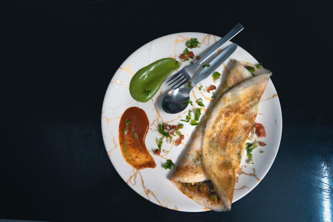 Set Dosa with Potato & Pea Filling