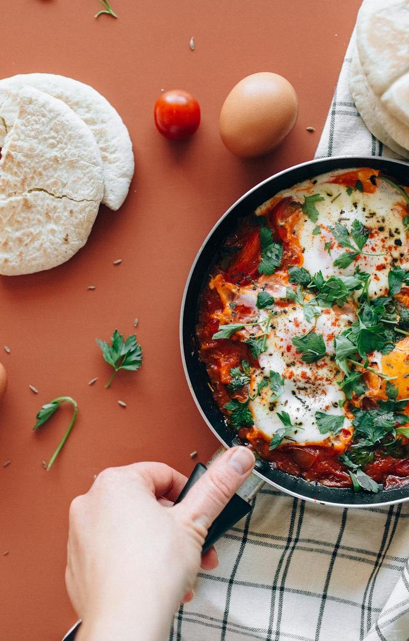 Shakshuka — Eggs in Spiced Tomato Sauce