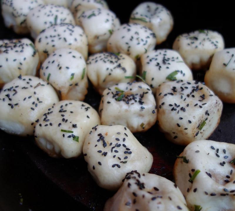 Shanghai Pan-Fried Soup Buns