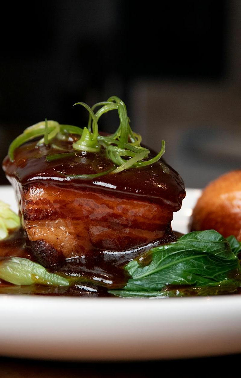 Shanghai Red Braised Pork Trotters