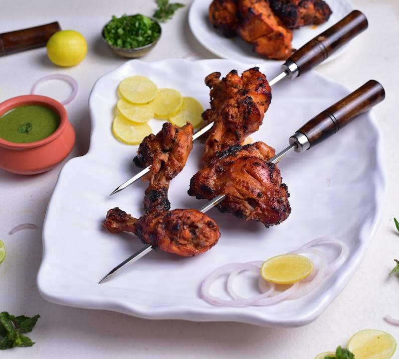 Sheet Pan Achari Chicken Tikka