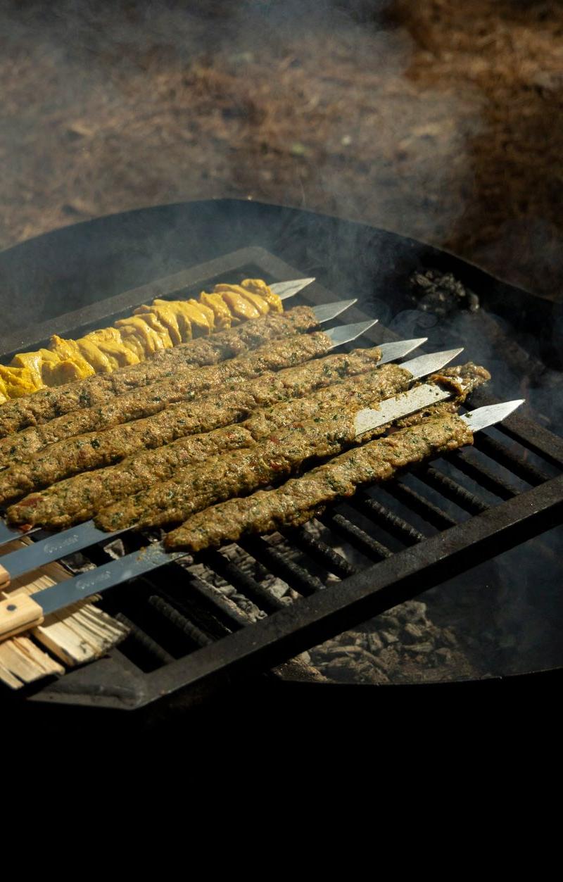 Sheet-Pan Beef & Chicken Kofta Kebabs