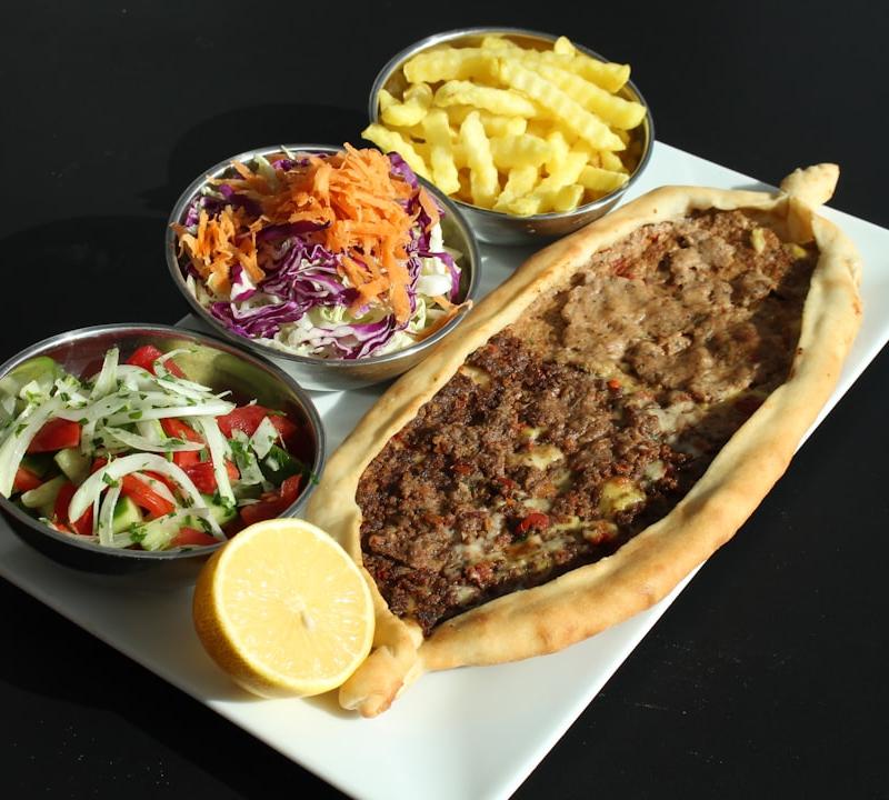 Sheet-Pan Beef Doner Kebab