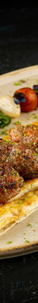 Sheet-Pan Beef Kofta with Grilled Veg