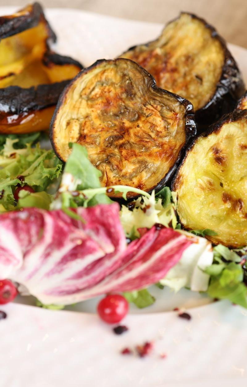 Sheet-Pan Briam with Crispy Garlic & Feta
