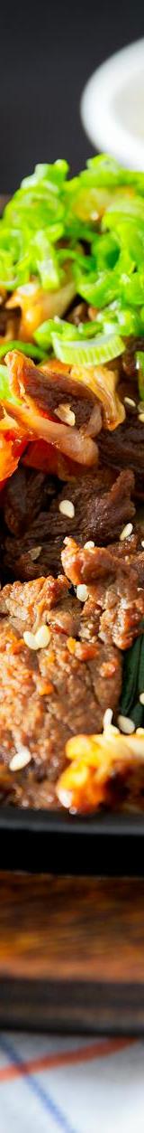 Sheet-Pan Bulgogi with Crispy Rice