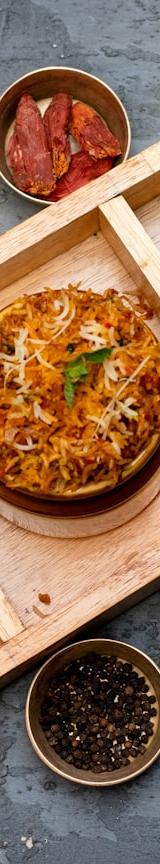 Sheet Pan Chicken Kabsa with Spiced Rice
