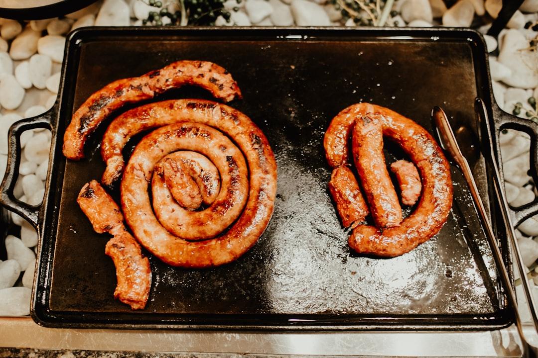 Sheet Pan Cumberland Sausage & Apples