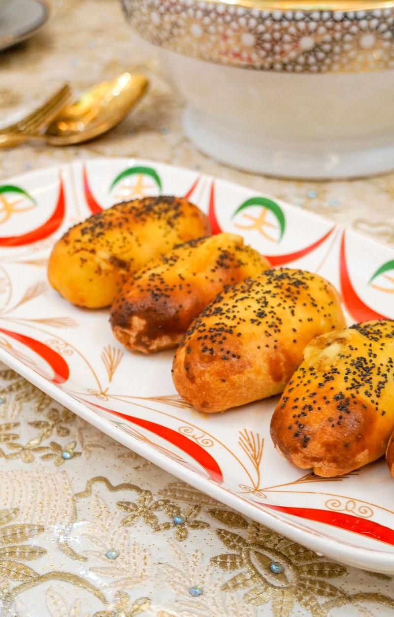 Sheet-Pan Fatayer — Lebanese Spinach & Cheese Pastries