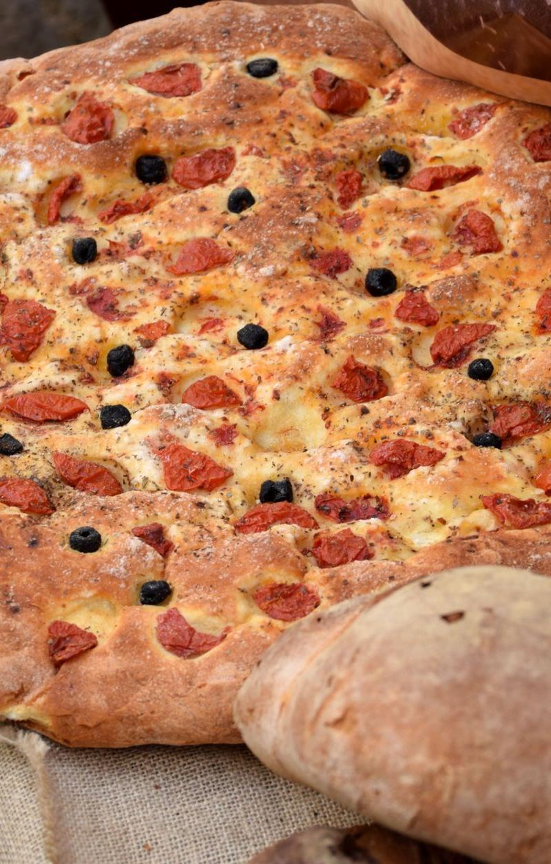 Sheet-Pan Focaccia Barese