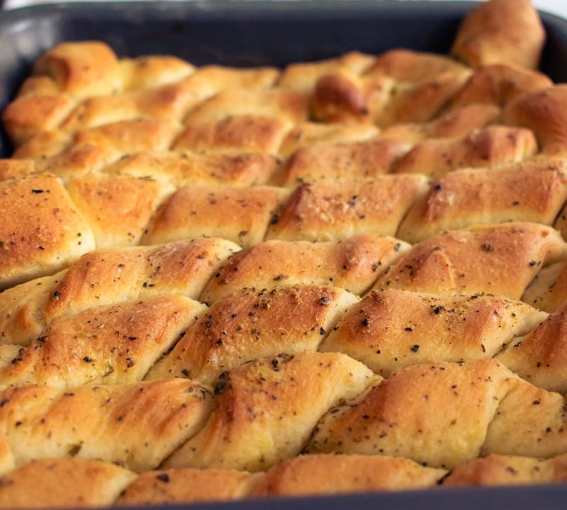 Sheet-Pan Focaccia with Herbs & Olives