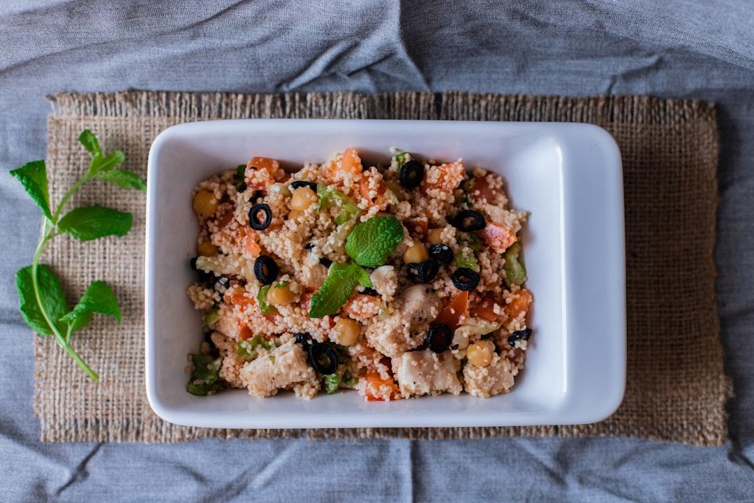 Sheet-Pan Greek Chicken Quinoa Bowl