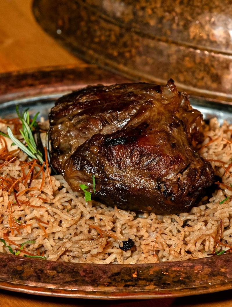 25-Min Sheet Pan Haneeth — Spiced Lamb & Crispy Rice