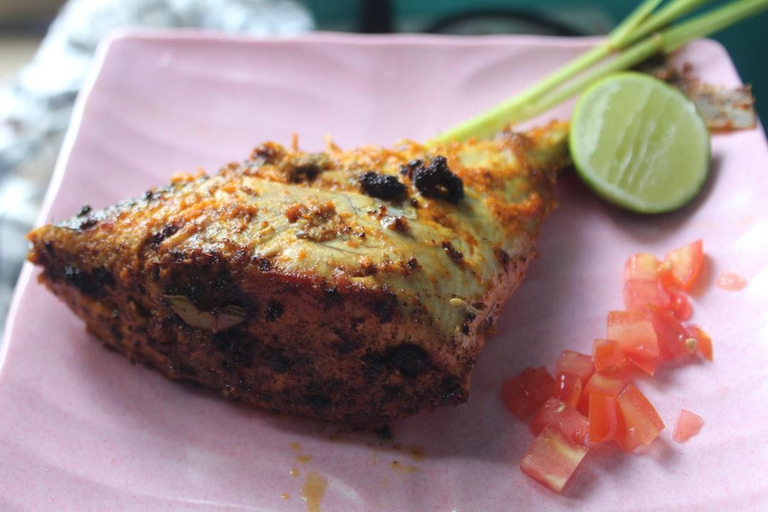 Sheet-Pan Ikan Bakar with Sambal & Lime