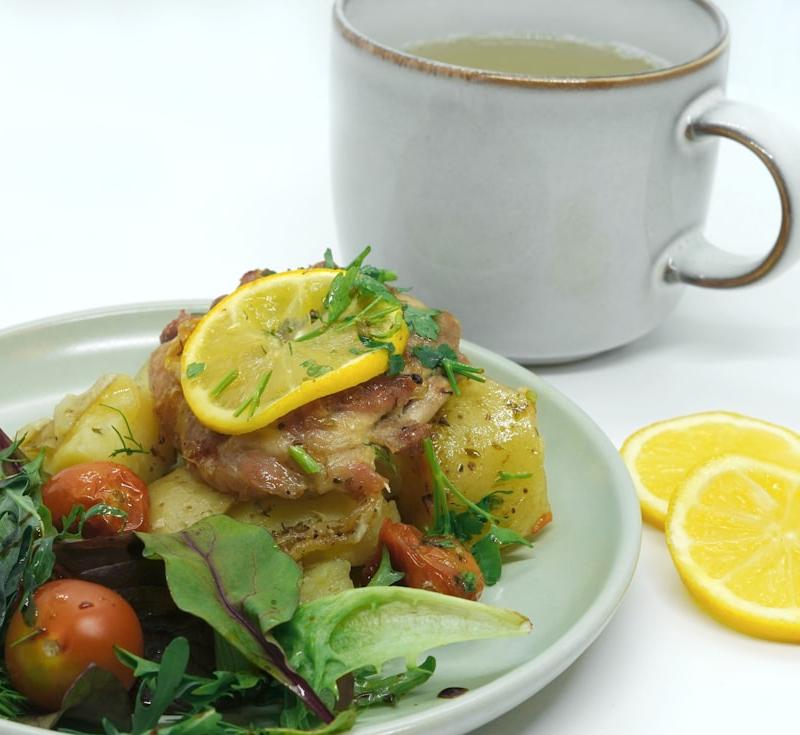 Sheet-Pan Kleftiko Chicken