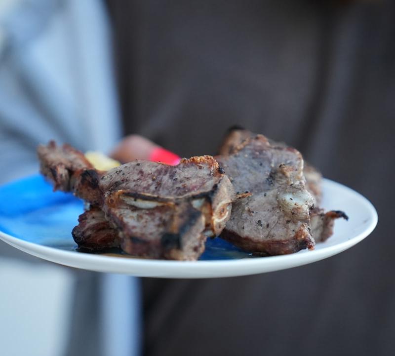 Sheet-Pan Lamb Asado with Citrus & Chile
