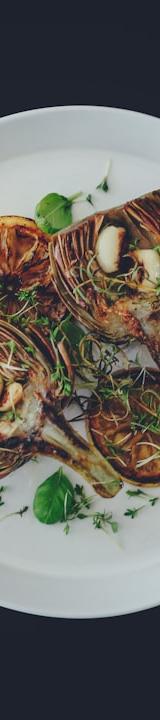 Sheet Pan Lamb Chops with Crispy Mushrooms & Figs