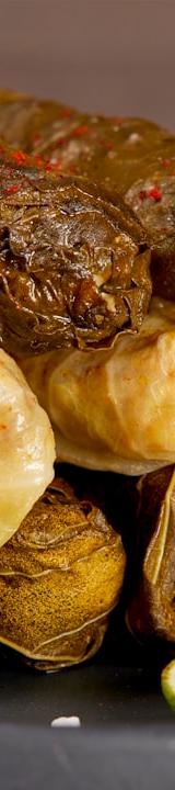 Sheet Pan Lamb Dolma