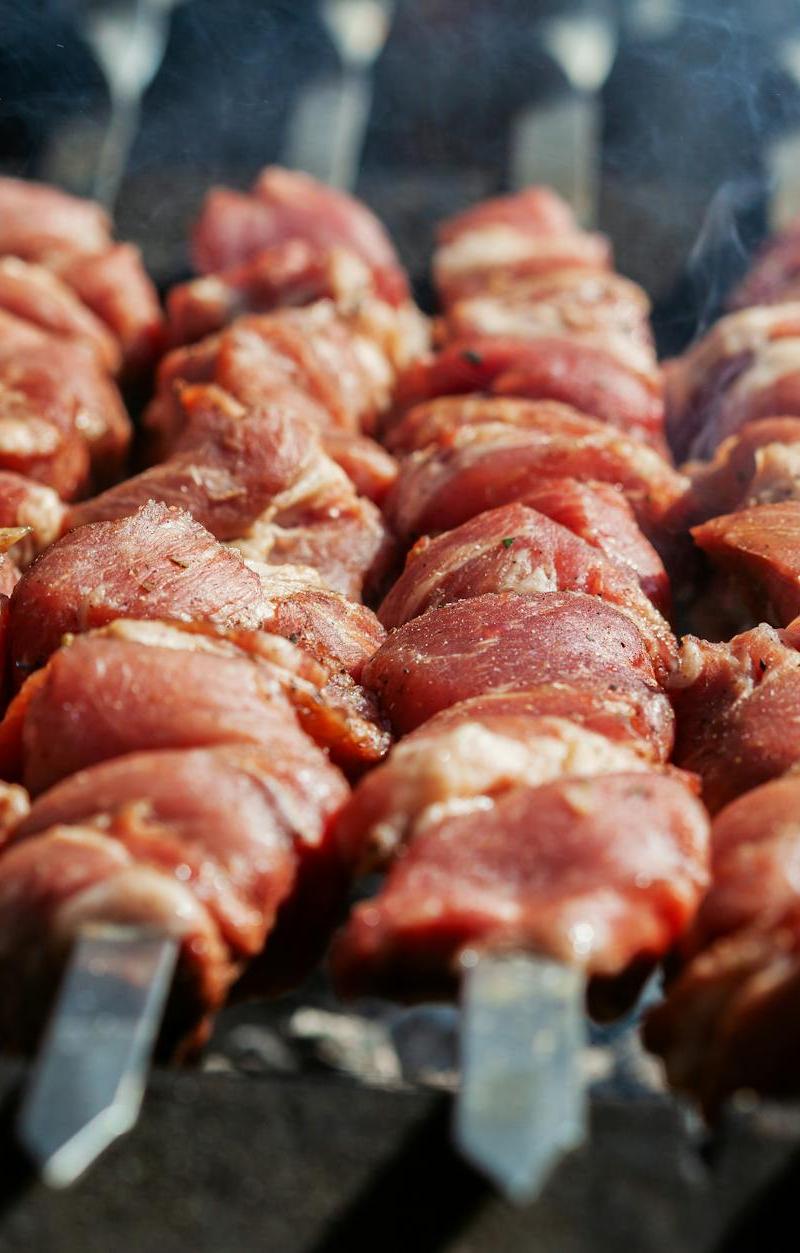 Sheet-Pan Lamb Shish Kebab