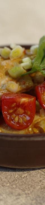 Sheet-Pan Moroccan Fish Tagine