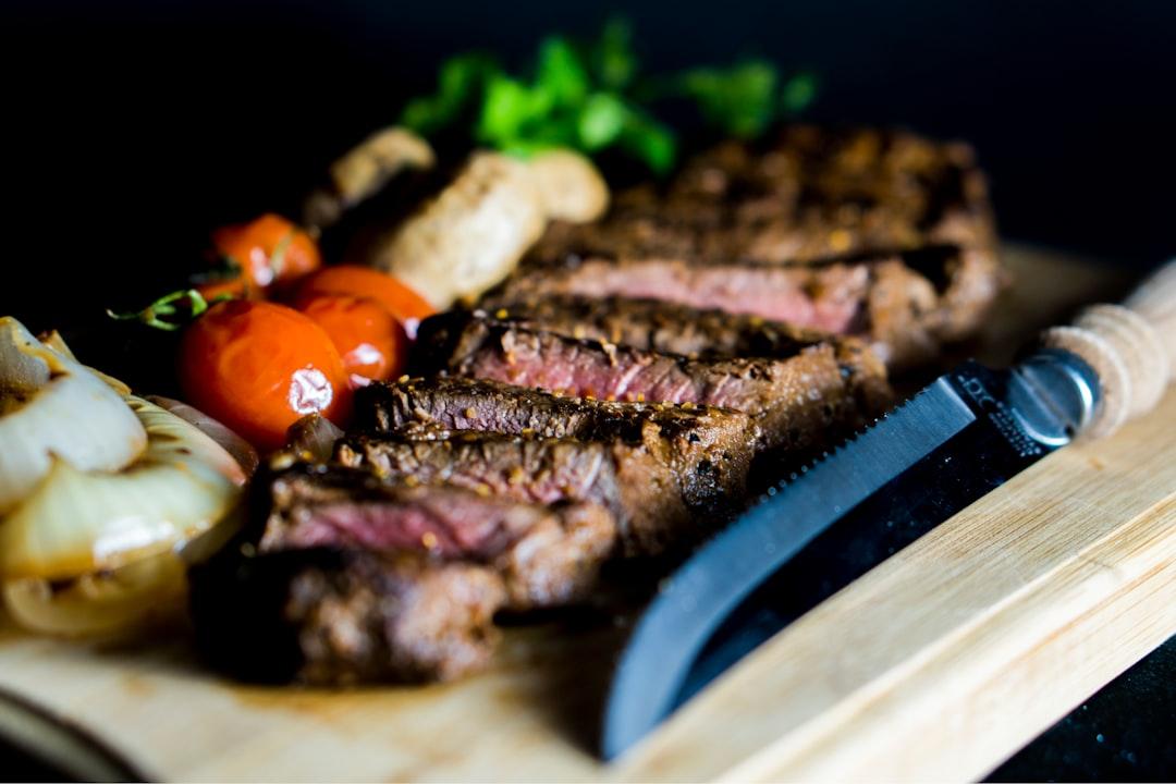 Sheet-Pan Picanha with Charred Tomatoes & Mushrooms