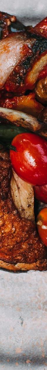 Sheet-Pan Pollo alla Romana with Roasted Potatoes