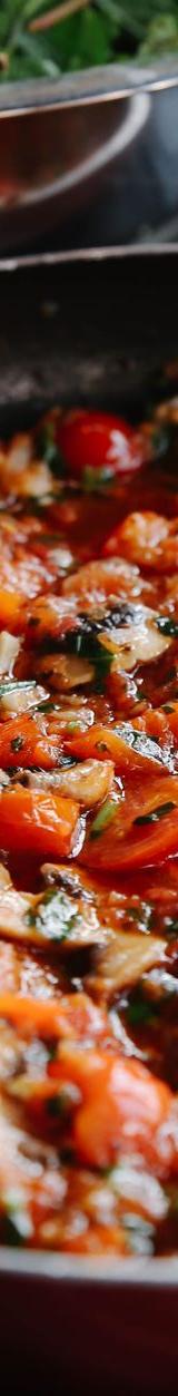 Sheet-Pan Ratatouille with Crispy Eggs