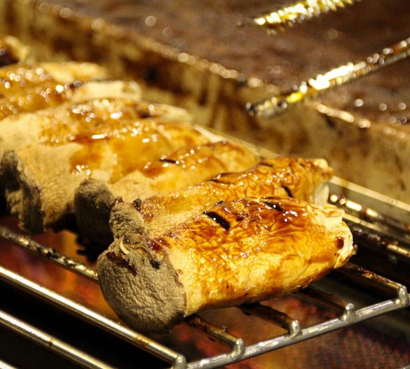 Sheet Pan Ribbe with Mustard Glaze