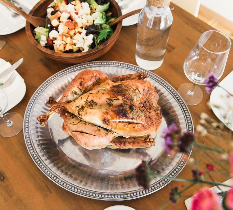 Sheet Pan Roast Chicken Dinner