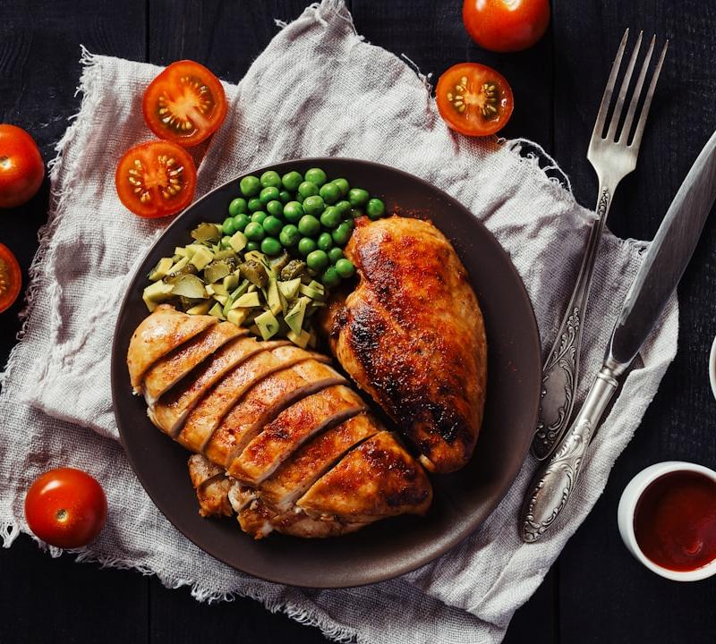 Sheet-Pan Roast Chicken & Veg