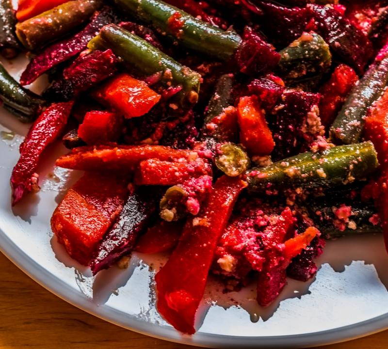 Sheet-Pan Roasted Mediterranean Vegetables