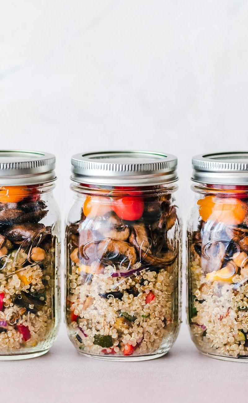 Sheet-Pan Roasted Veggie & Quinoa Bowl